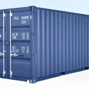 20FT SHIPPING CONTAINER (ONE TRIP) BLUE (RAL 5013)