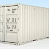 20FT SHIPPING CONTAINER (ONE TRIP) WHITE (RAL 9003)