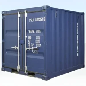 8FT SHIPPING CONTAINER (ONE TRIP) BLUE (RAL 5013)